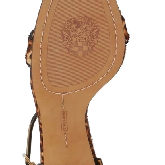 Vince Camuto Lauralie Leopard Animal Print  Mob Wife Stiletto Heels Size 7 - Picture 7 of 10